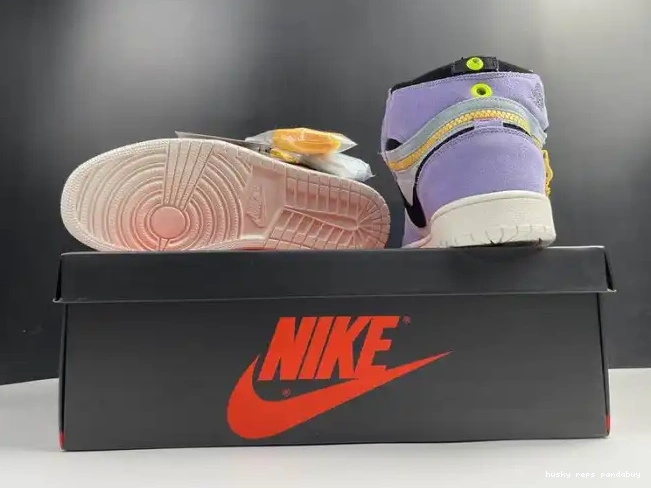 Cheap Husky Pulse Switch CW6576-500 Purple Jordan High 1 0619